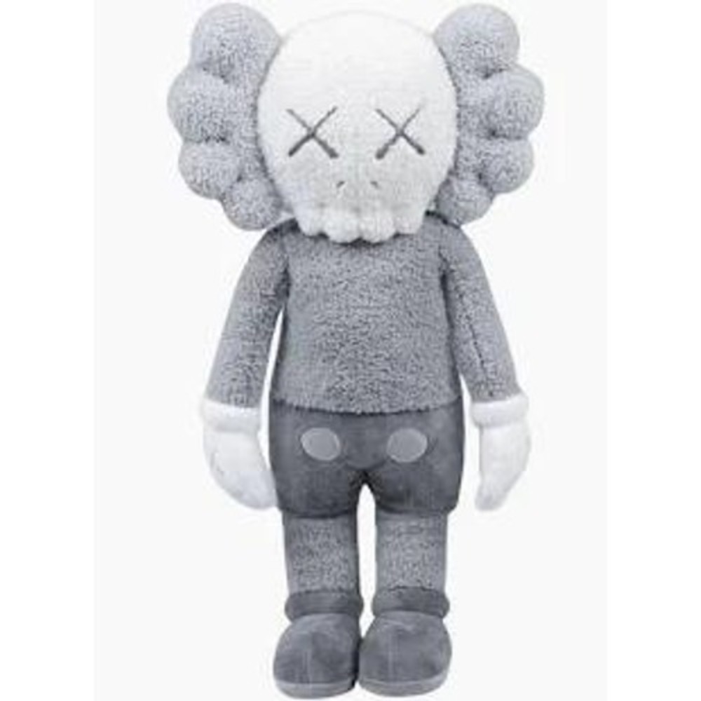 KAWS Holiday Hong Kong Companion Plush Grey Limited Edition 20‎ inch Figure NEW